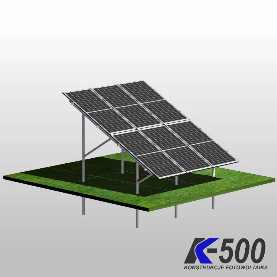 Konstrukcja gruntowa komplet K502 XL 12mod (dla paneli 2020-2200)